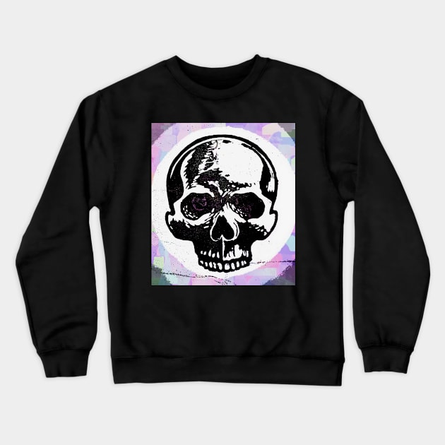 Skull portrait four Crewneck Sweatshirt by andalaimaging